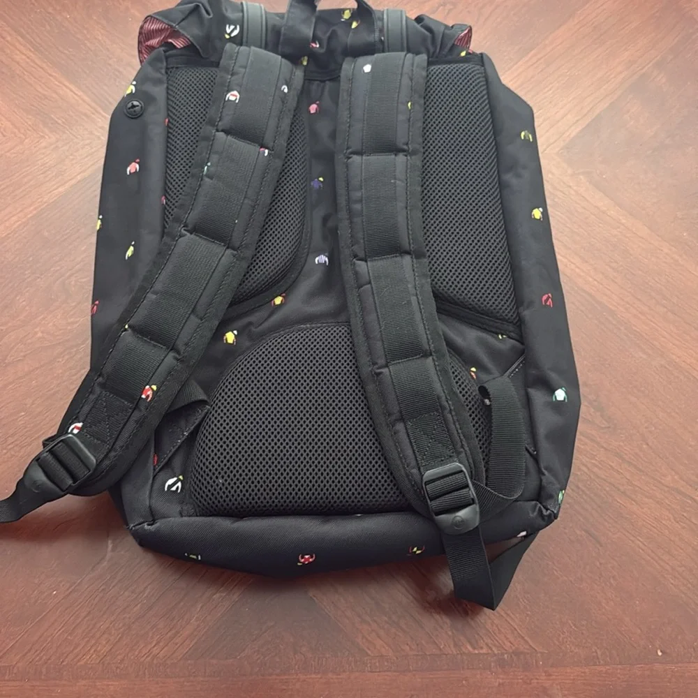 Herschel Supply Company Black Backpack with Multicolor Accents
